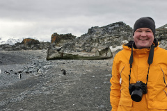 Finally afoot in Antarctica again