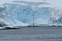 A yacht far away from home