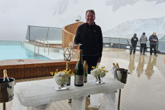 The famous Seabourn caviar event