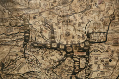 Mappa Mundi, Hereford. World best and first medi map