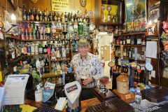 Neuadd Arms Hotel in Llanwrtyd Wells, the owner brews his own beer