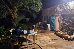 Staying overnight in tranquil Terjit Oasis 