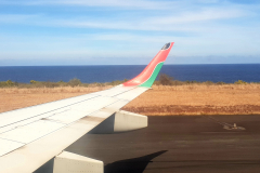 Landing on the Comores