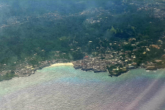 Approaching first stop: the Comores