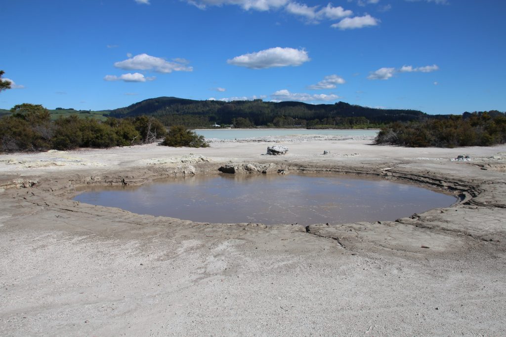 Det ryger og bobler i Rotorua