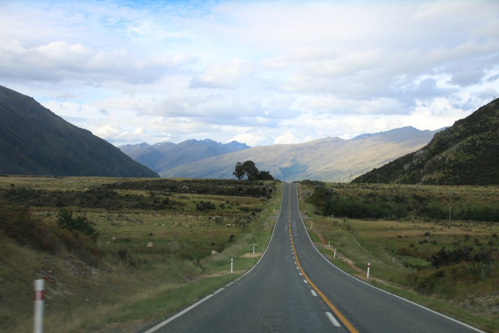 On the road