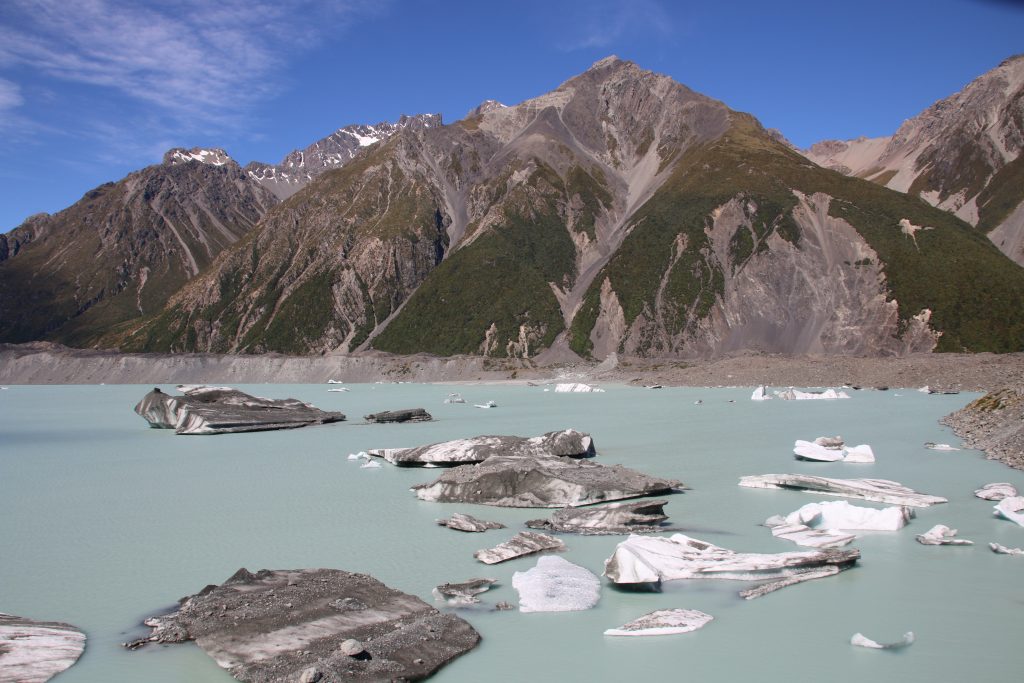 Gletschersø, Mt Cook