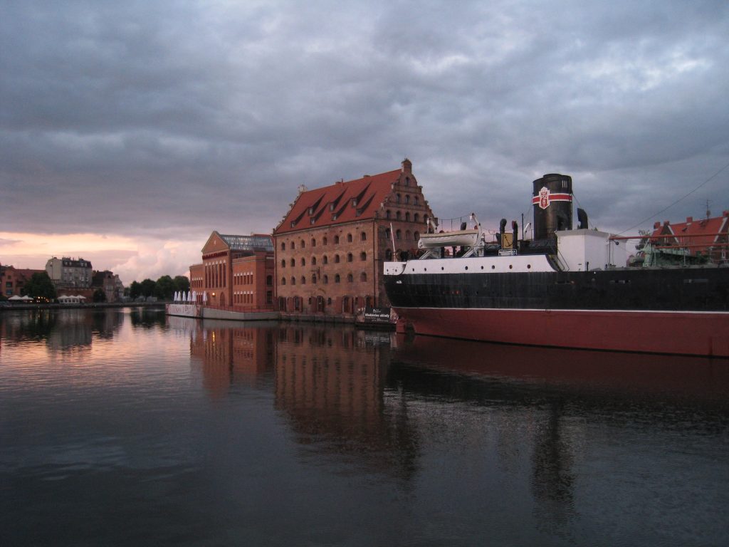 Langs kanalerne i Gdansk