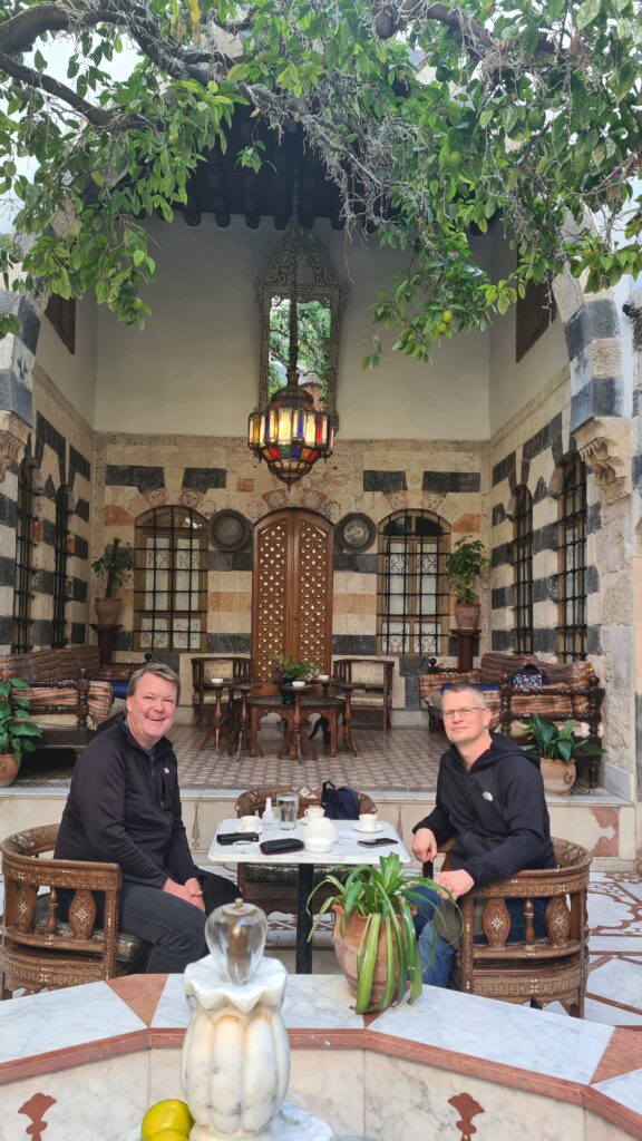 Ankommet i Damascus
